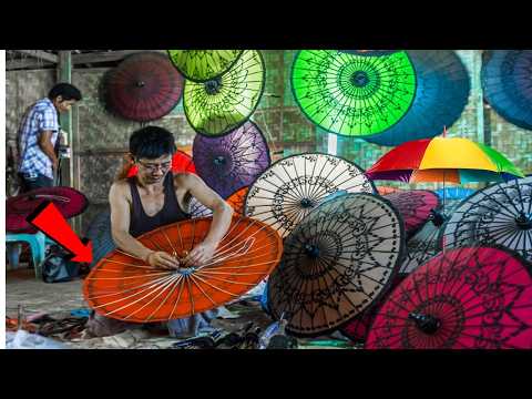 सावधान ! देखिये factory में कैसे बनाते है छाते, देखकर आप भी चौंक जायेंगे HOW ITS MADE UMBRELLA
