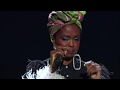 Lauryn Hill performs "Ne Me Quitte Pas" at the 2018 Hall of Fame Induction Ceremony