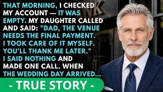 My Daughter Emptied My Account And Forged My Signature To Sell My House For Her Wedding. | Calm Dad