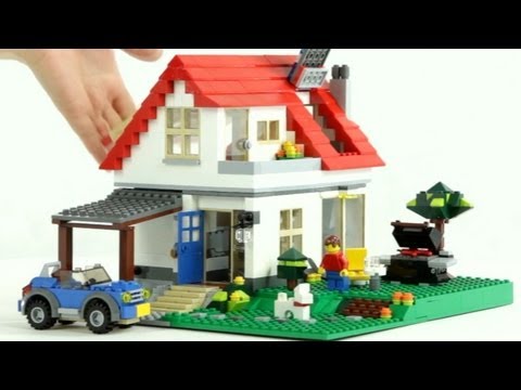 LEGO Creator Hillside House (Lego 5771) レゴ - Muffin Songs' Toy Review