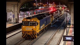 G541, XR551 and XR550 with 9153 Empty Boort grain through Ballarat- 2/4/24