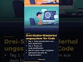 Drei-Stufen-Wiederholungssystem für Code