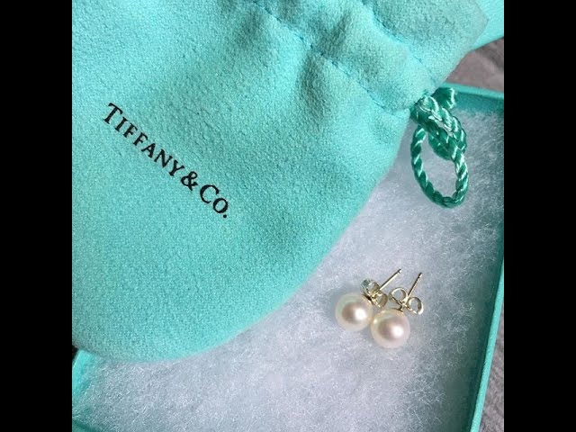 tiffany akoya pearl earrings