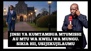 BISHOP GWAJIMA: HOW TO RECOGNIZE A TRUE MAN OF GOD