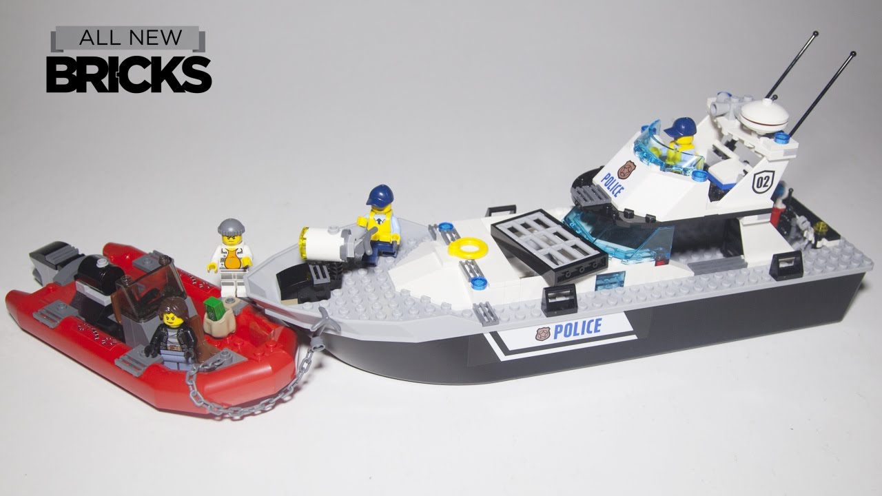 lego city police boat 60129