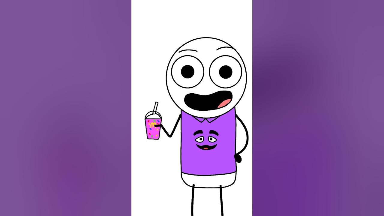 Happy Birthday Grimace! #grimaceshake #grimace #animation