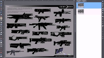Xara Gun Thumbnails