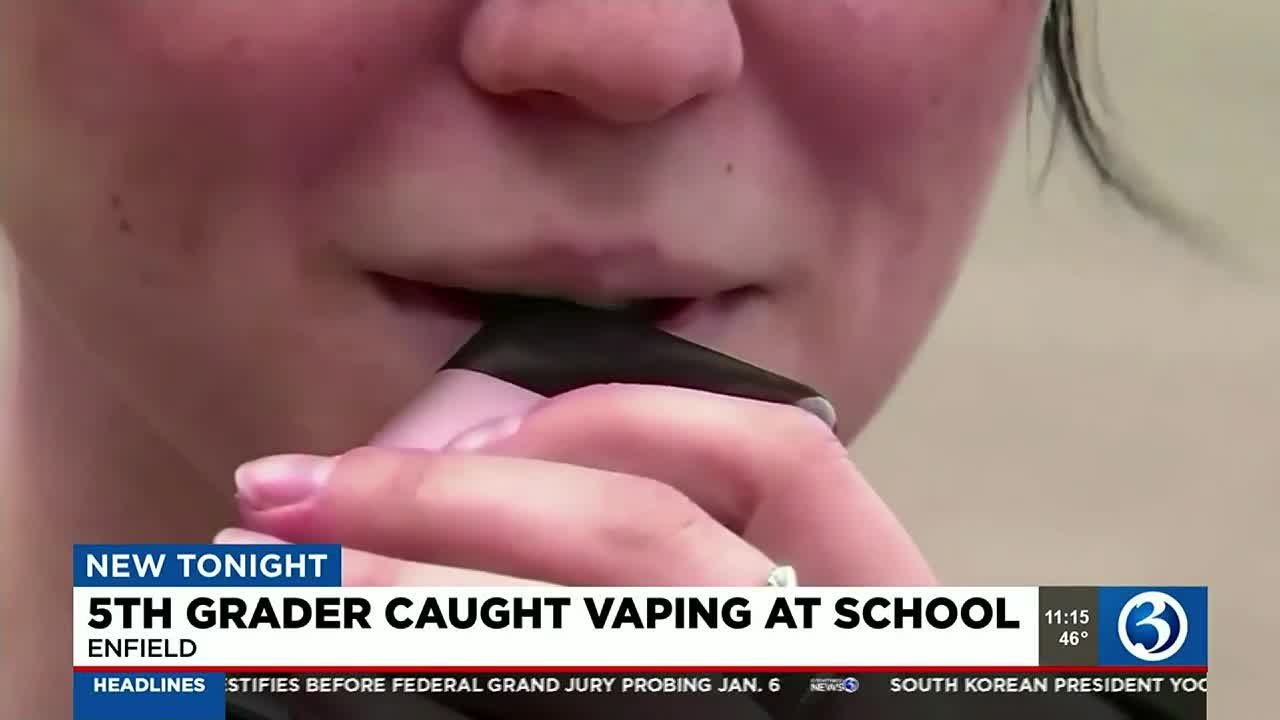 5th grader found vaping in Enfield school