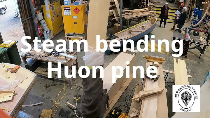 Steam bending Huon pine for Undine's cabin sides