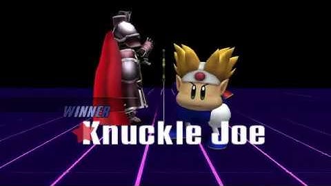 [PMEX REMIX 0.7b] Knuckle Joe Gameplay "ALL STARS BATTLE"