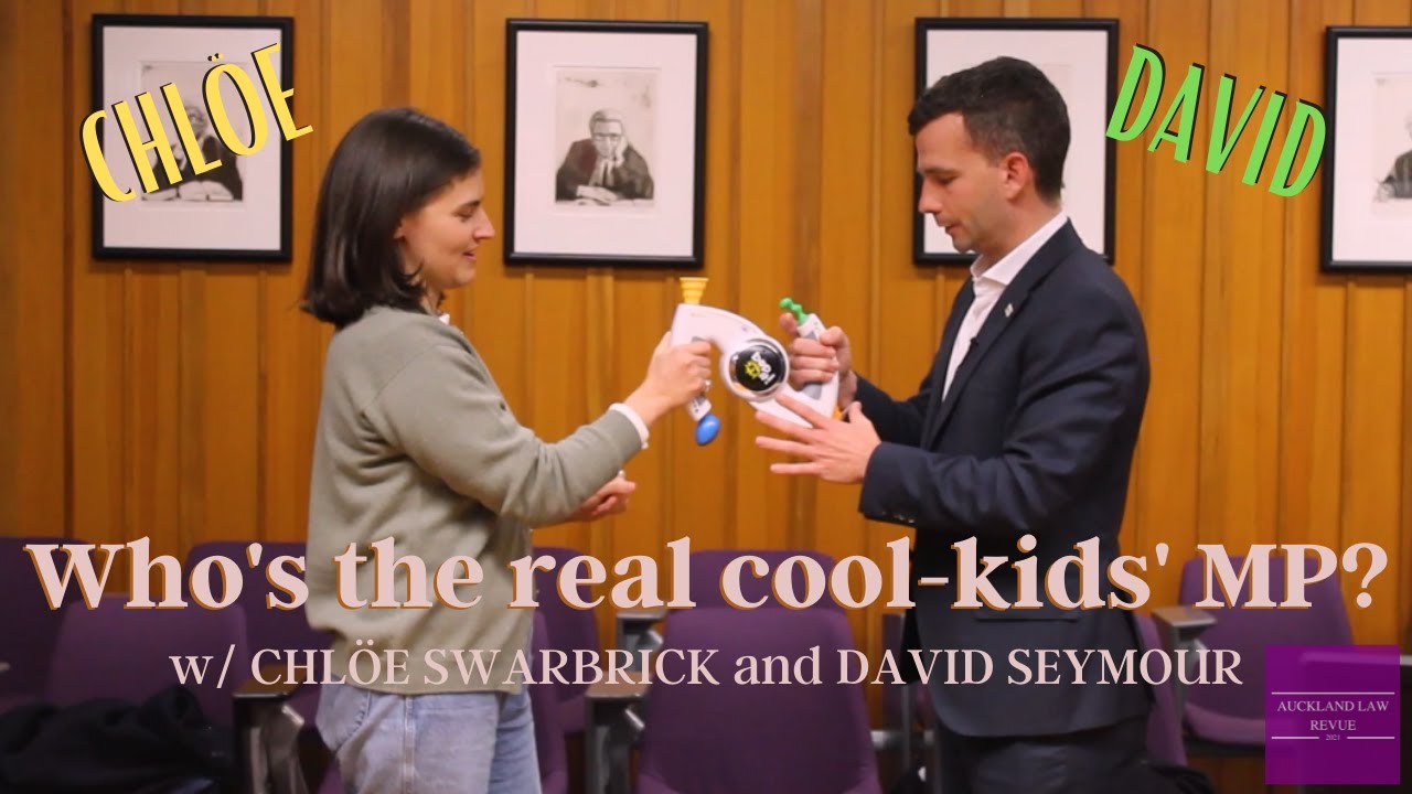 A Not-So-Serious Political Q&A (w/ Chlöe Swarbrick and David Seymour)