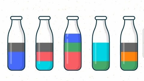 Water color sort puzzle level 21 gameplay Walkthrough solution Android iOS