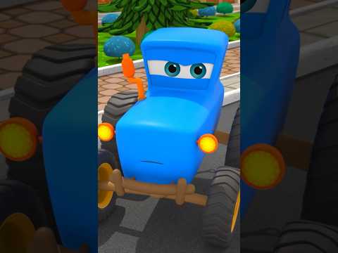 3D Мультик про Машинки - Трактор 🚜 Готовится к Ралли 🏁🏁🏁 #мультик #промашинки #мультики