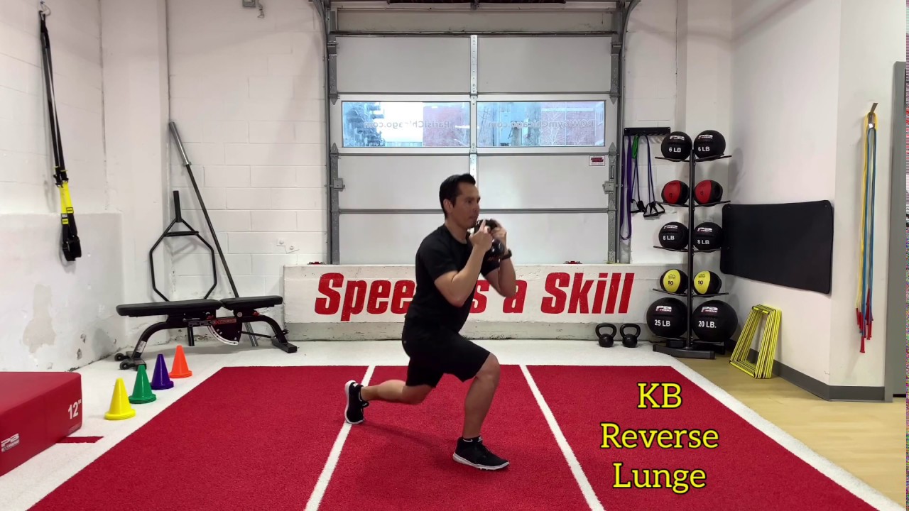 KB Reverse Lunge - YouTube