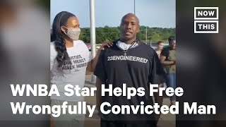 WNBA Star Maya Moore Helps Free Wrongfully Convicted Man | NowThis