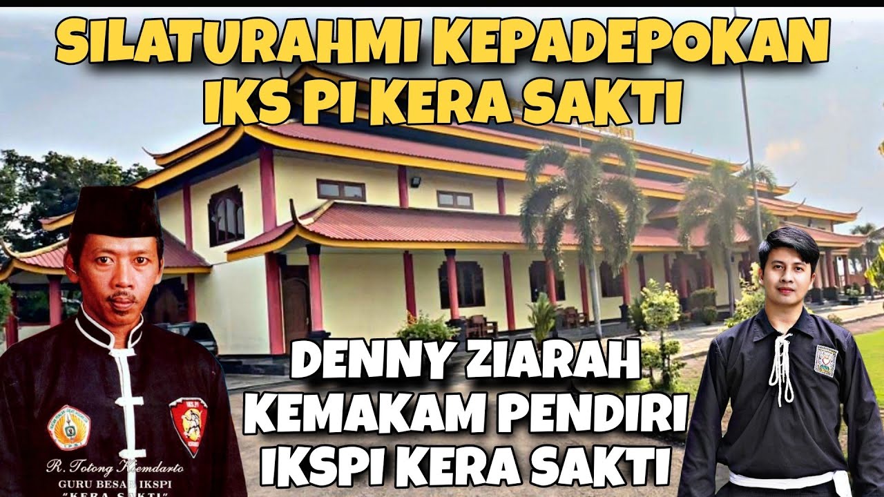 Denny ke Padepokan IKS PI Kera Sakti & ziarah Makam Guru Besar IKSPI