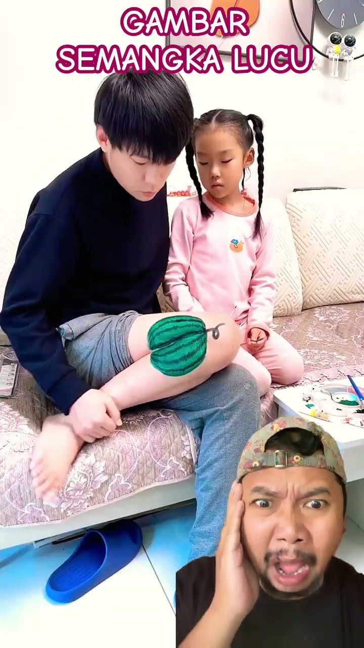 GAMBAR SEMANGKA YANG LUCU!!!!? #funny #funnywork #cute #comedy #cutebaby