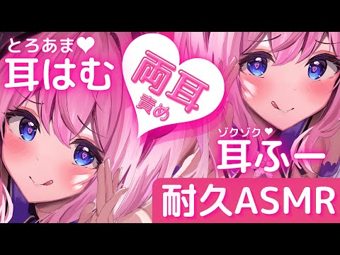 【両耳ASMR/3Dio】とろあま耳はむ＆ゾクゾク耳ふーの同時責めがクセになるお耳開発♡【吐息/囁き/Binaural/Japanese VTuber/Ear Licking/Ear Blowing】