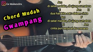 Download lagu Kunci Gitar HATI SIAPA TAK LUKA - Poppy Mercury | Kunci Lagu Di selat malaka di ujung sumatra