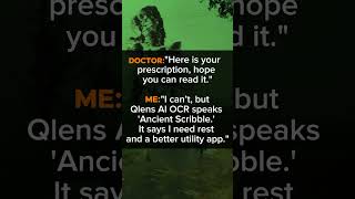 Decoding "Doctor Script" like a pro. ✍️🩺