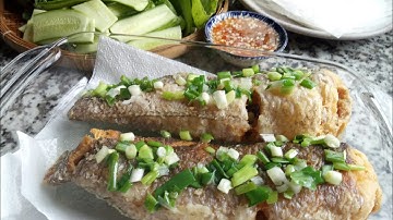 Cách làm CÁ LÓC CHIÊN GIÒN chấm nước mắm me - Món Ăn Ngon Mỗi Ngày