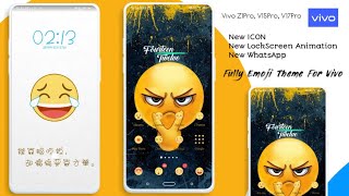 New Emoji Theme For Vivo Z1Pro, V15Pro, V17Pro (Green WhatsApp) screenshot 5