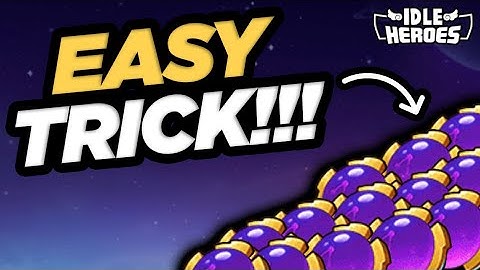 Idle Heroes - EASY Trick to Get More CRYSTALS of TRASCENDENCE!!!