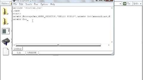 Assembly - Hello World