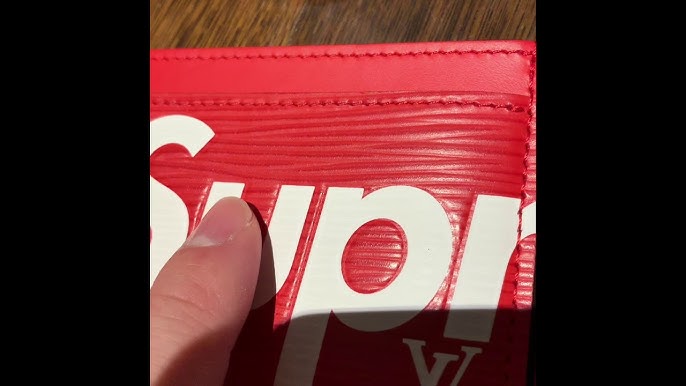 louis vuitton supreme card holder