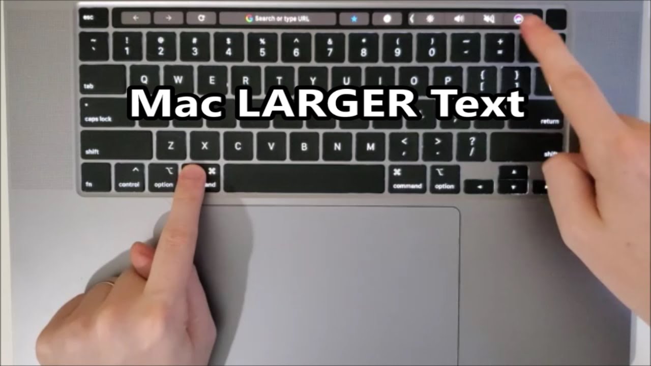 Mac How to Increase Font Size