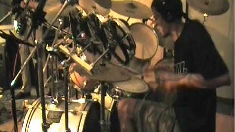 Andromorphus Rexalia - Drums Studio Session Raw-Dec 2010. Pt 2.