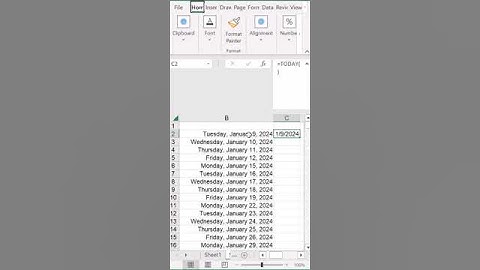AUTOMATICALLY FILL WEEKDAYS IN EXCEL #shorts #short #shortvideo #youtube #excel #youtubeshorts #tips