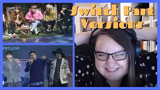 This Feels Weird | GOT7 Switch Parts and Boyfriend Ver. Reaction | A, Just Right, Let Me, Lullaby