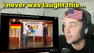 American reacts to American Middle East War explained by Germans