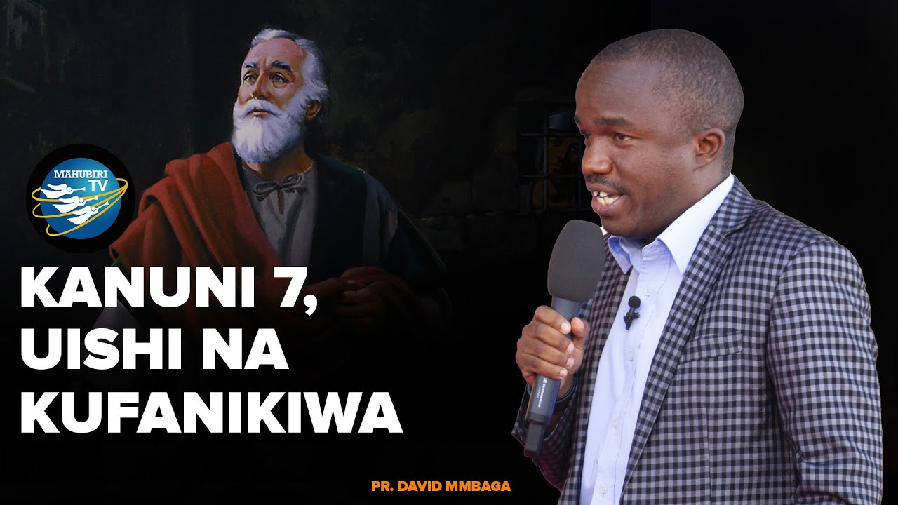 ⁣🔴 KANUNI SABA UISHI NA KUFANIKIWA -PR DAVID MMBAGA 13/05/2023