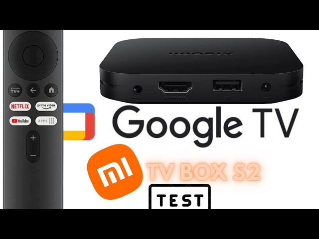 Xiaomi Mi TV Box S 2nd Gen Reproductrice Streaming en 4K Ultra HD avec  Chromecast,Bluetooth 5.2,Double Wi-FI,2GB RAM+8GB ROM,Android TV Box avec  IR