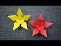 Cool paper flower origami  tutorial diy by colormania