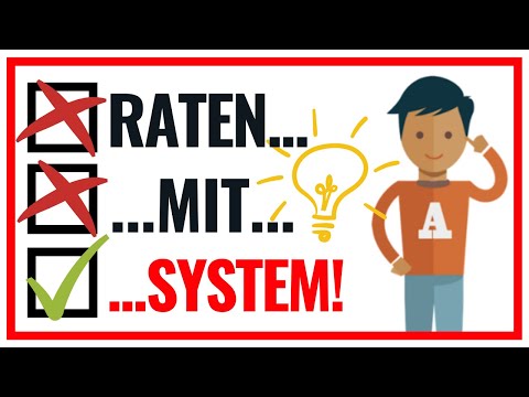 Video: Bei der Beantwortung von Multiple-Choice-Fragen sollte ein Schüler?