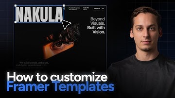 Hoe u Framer-sjablonen voor creatieve bureaus bewerkt: stapsgewijze handleiding