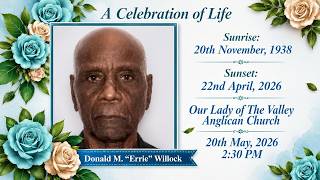 Celebrating the life of Donald M. "Errie" Willock