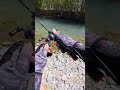 Fishing in a stream in Xinjiang. #handmadelure #fishing #lure