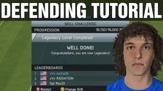 FIFA 14 Defending Skill Game Tutorial | Top 10 Score in World (Legendary) - Tips & Tricks