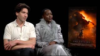 Lupita Nyong’o & Jon Bernthal Talk The Odyssey | Helen of Troy & Menelaus Interview  | ScreenSlam