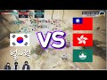 검은사막(BDO) 월드공성전 한국 VS 대만,홍콩,마카오 1차전 하이라이트(Highlight)