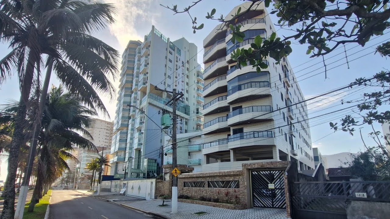 #SUSPENSO Oportunidade apartamento frente mar com 3 dormitórios no Caiçara por 510 mil
