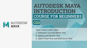 NURBS Curve Tools | Autodesk Maya Introduction Course for Beginners | C03