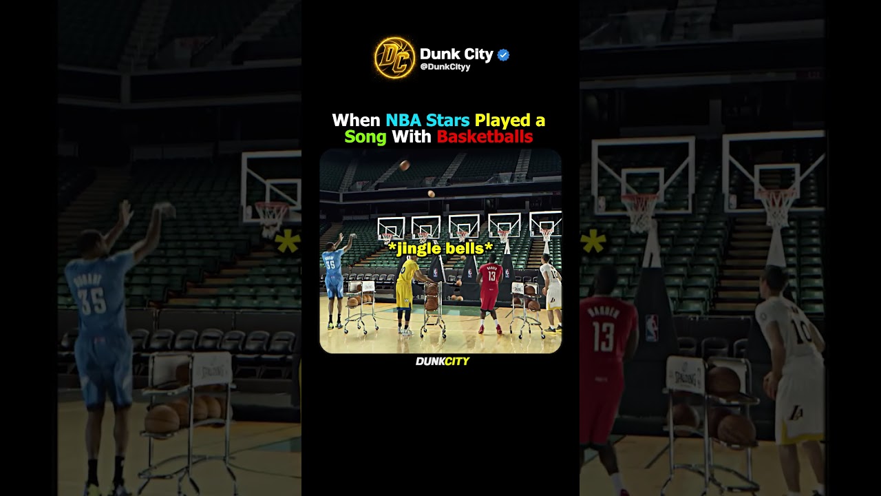 When NBA Stars Played a Song With Basketballs