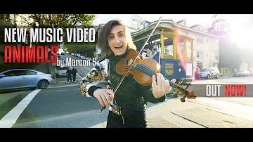 Maroon 5 - Animals - by Filip Jancik [Official Video] - Violin Cover