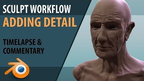 sculpting workflow |  multi-resolution modifier | Blender