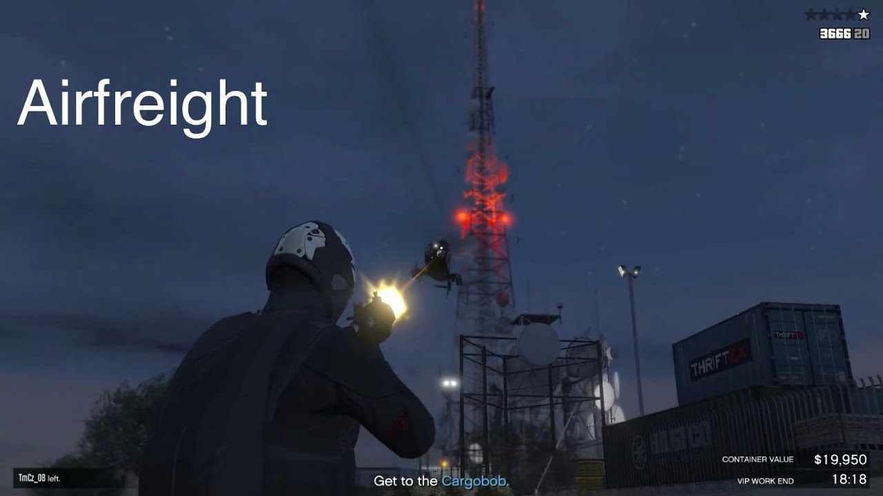 Grand Theft Auto 5 Enhanced: Online | CEO VIP Work: Airfreight (Take Two) | Free Aim